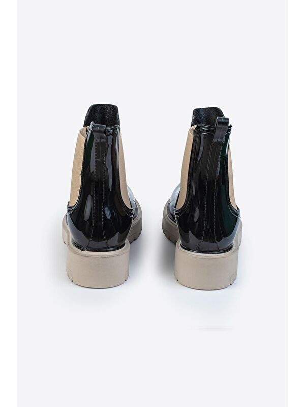 Parlak Chelsea Yağmur Botu - Görsel 4