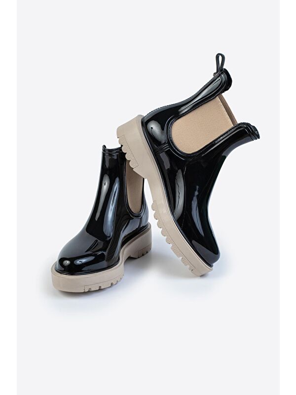 Parlak Chelsea Yağmur Botu - Görsel 6