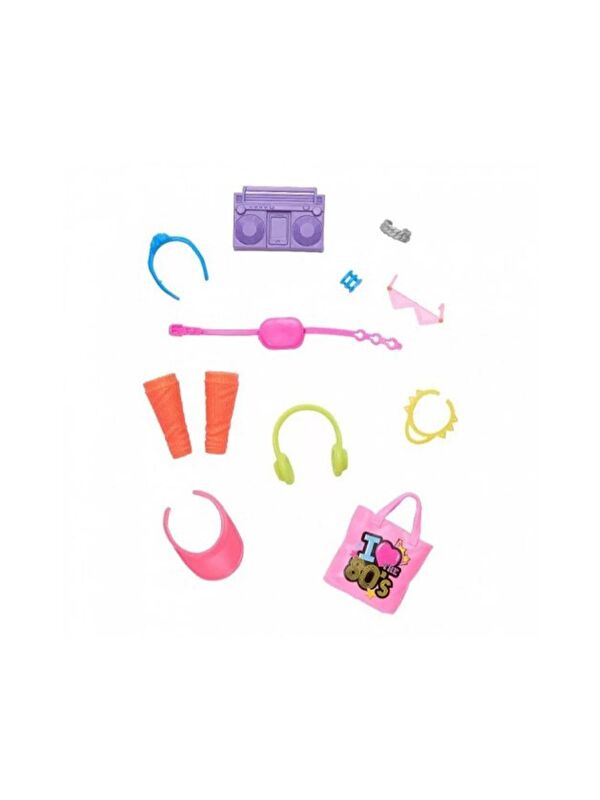 BARBIE 'nin Moda Aksesuarları Paketleri I Love The 80s