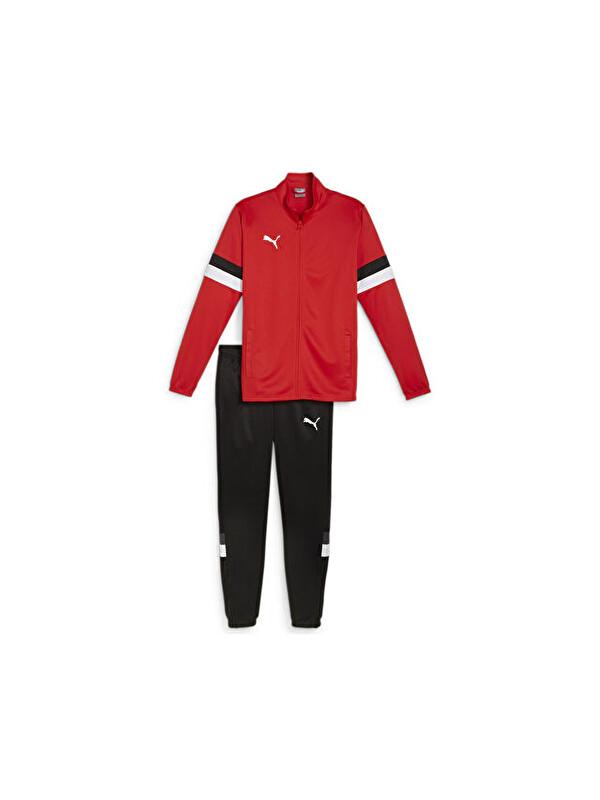 Puma Teamrise Tracksuit Erkek Futbol Antrenman Eşofman Takımı 65865301 Kırmızı