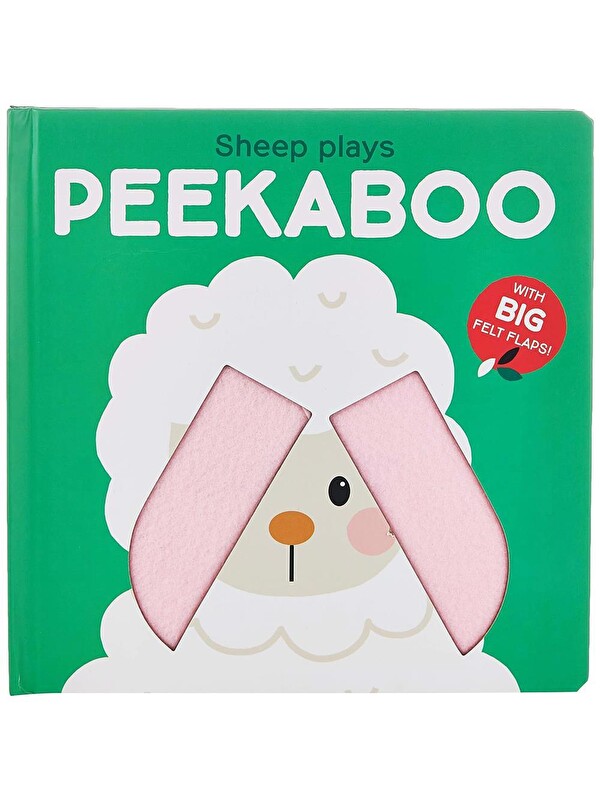 Yoyo Books Peekaboo with Felt Flaps: Sheep Plays Peekaboo