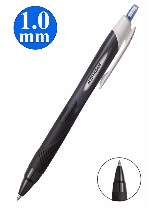 Scrikss Jel Uçlu Pilot Kalem 1 Adet Uniball Jetstream SXN-150S 1.0 mm Roller Basmalı Pilot Kalem Roller Uçlu