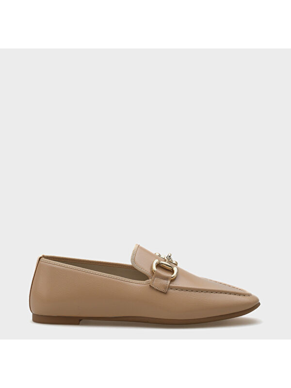 Capone Outfitters Candi Metal Tokalı Kadın Loafer