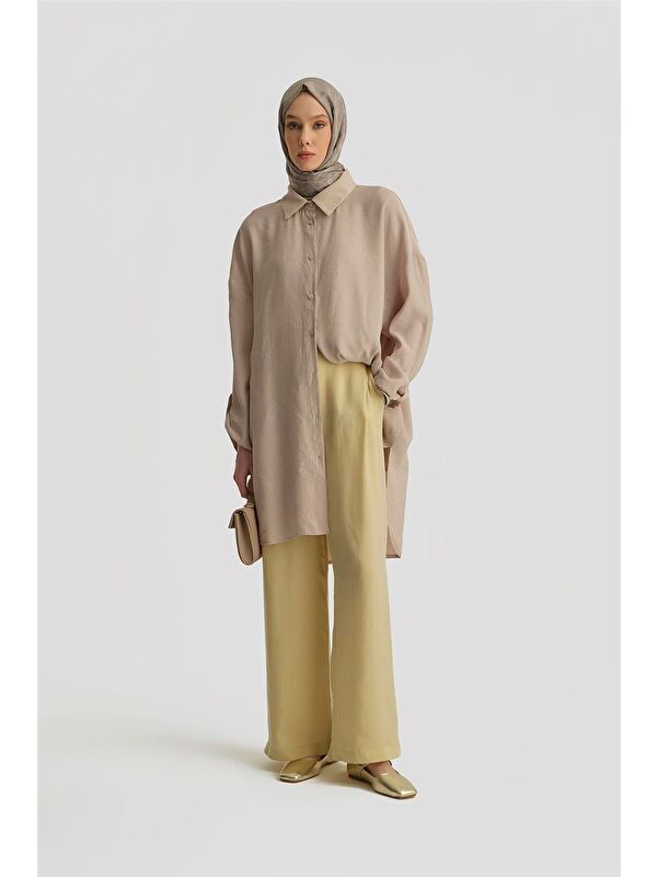 ARMİNE Modal Basic Tunik 25Yd4232 Bej