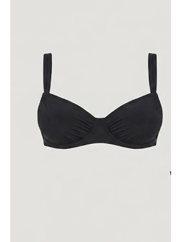 C&City Balenli Toparlayıcı Bikini Üstü 3233 Siyah