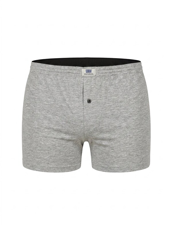 NBB Gri Lighten Up Düğmeli  Boxer