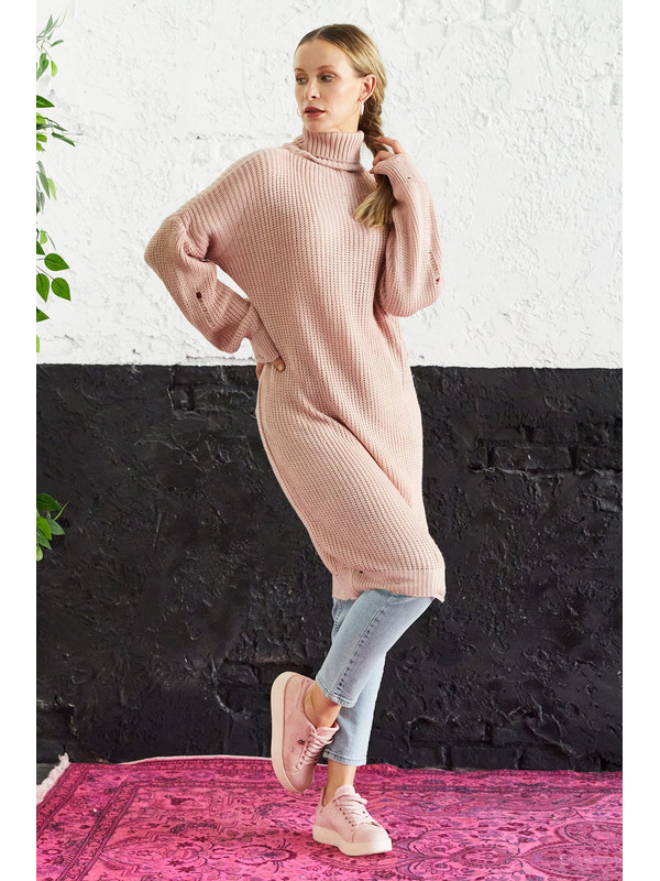 Fullamoda Balıkçı Yaka Triko Tunik