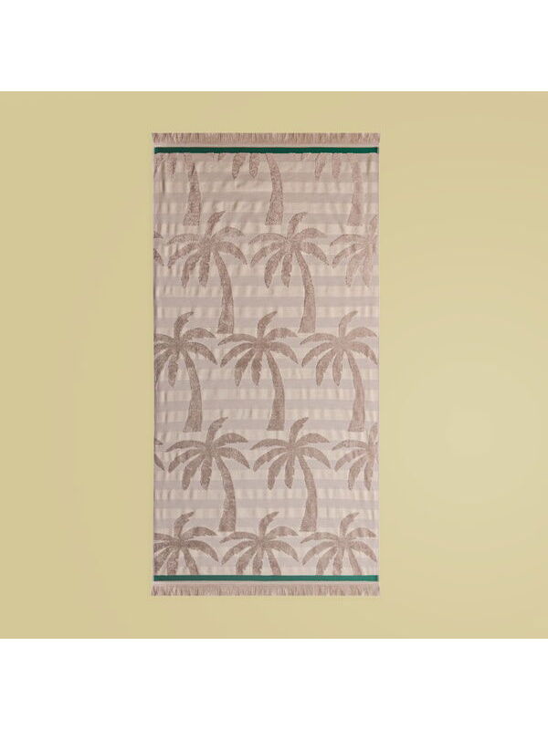 Evidea Soft Elio Plaj Havlusu - Bej - 70x140 cm