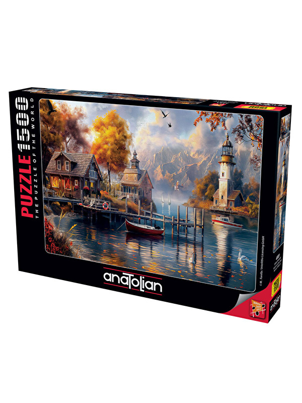 Anatolian Puzzle 1500 Parça Gölde Sonbahar 4581