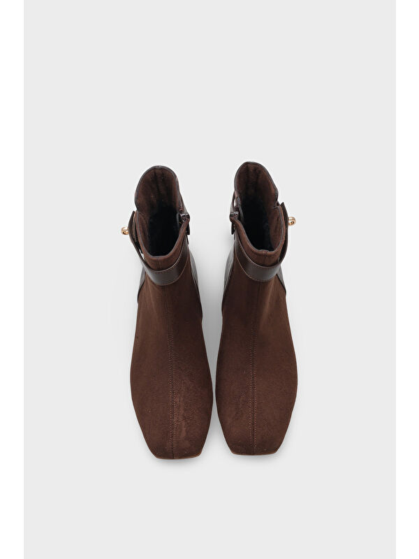 Dalenna Kadın Kahverengi Bot - Görsel 7