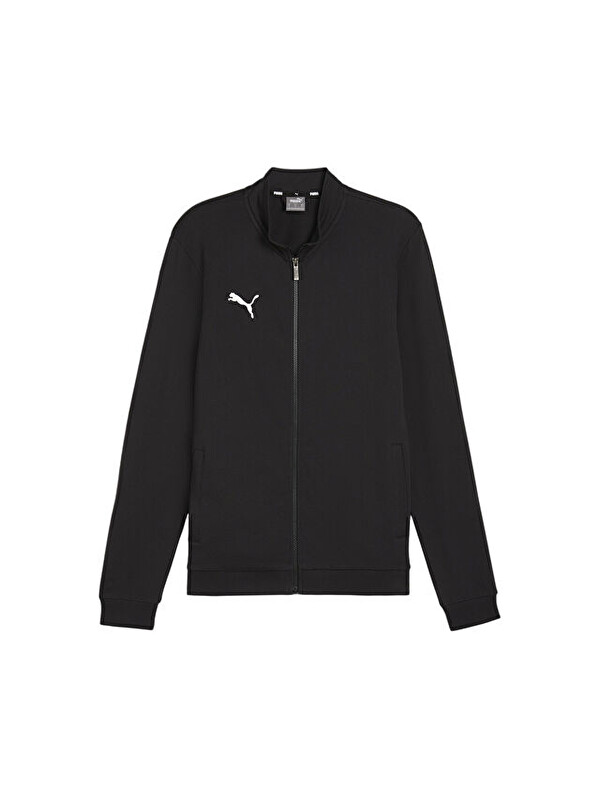 Puma Teamgoal Casual Tracktop Erkek Futbol Antrenman Fermuarlı Sweatshirt 65877603 Siyah