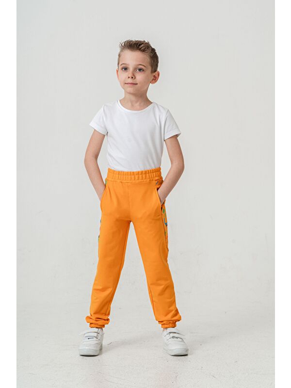 Mışıl Kids Baskı Detaylı Basic Erkek Çocuk Eşofman Alt