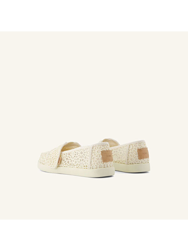 Toms Beyaz Toms Espadril Kız Çocuk Babet