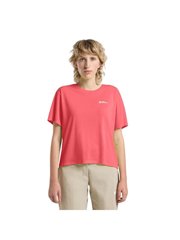 Jack Wolfskin Vonnan Crop T Kadın Tişört