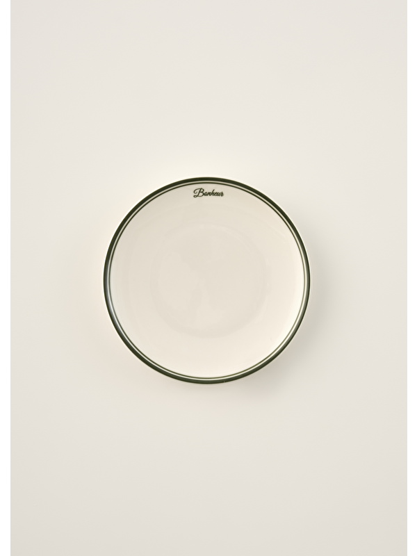 Bella Maison Bonheur Porselen Pasta Tabağı Yeşil (21 cm)