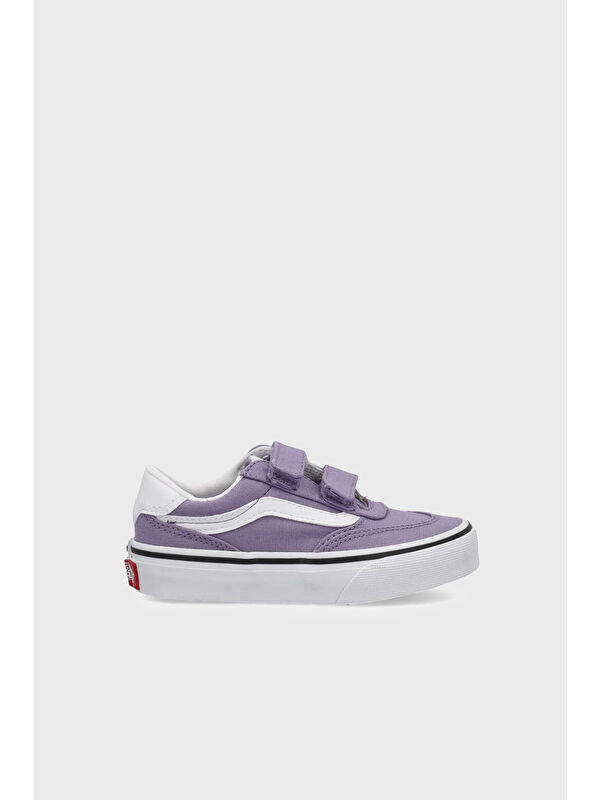 Vans Brooklyn LS V Logolu Cırt Cırtlı Sneaker Ayakkabı VN000EKG1P11