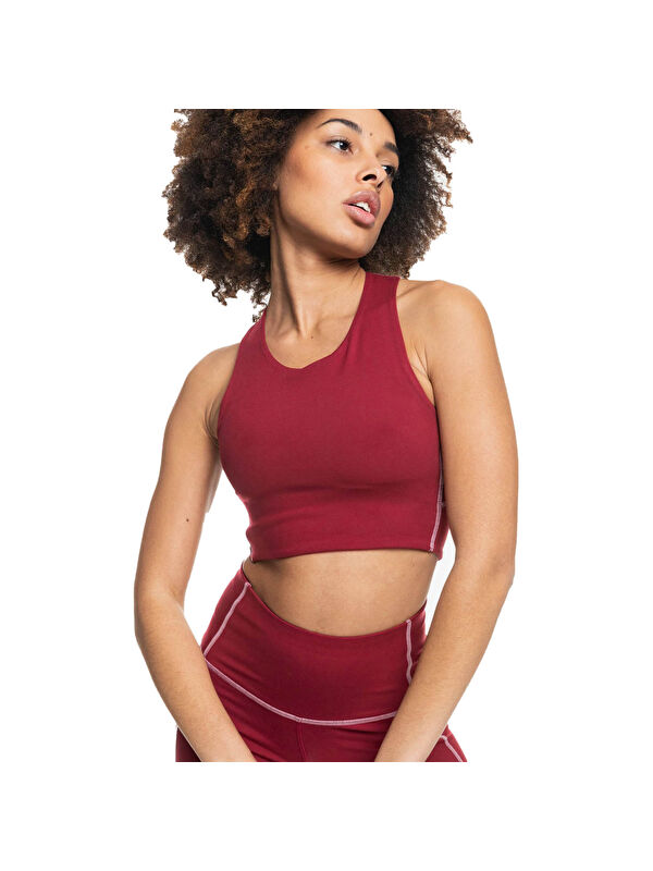 Roxy Kadın Fitness Bra Golden Hours Kırmızı