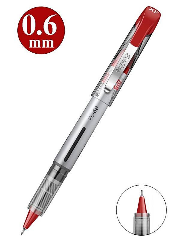 Scrikss Pilot Kalem Fl-68 1 Adet Fine Liner Pilot Kalem 0.6mm Fineliner Uçlu Pilot Kalem Ince Su Baz