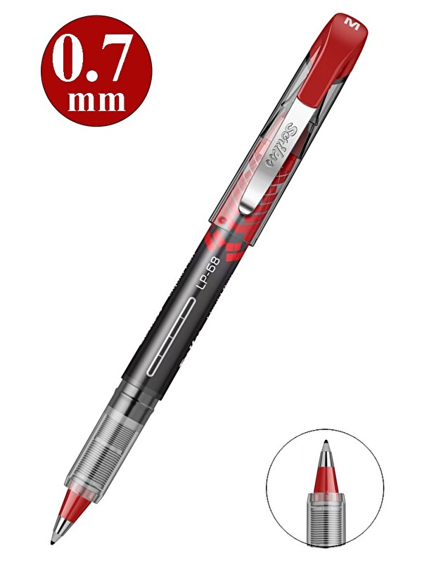 Scrikss Pilot Kalem Lp-68 1 Adet Liquid Pen Pilot Kalem 0.7mm Uçlu Pilot Kalem Hızlı Kuruyan Mürekke