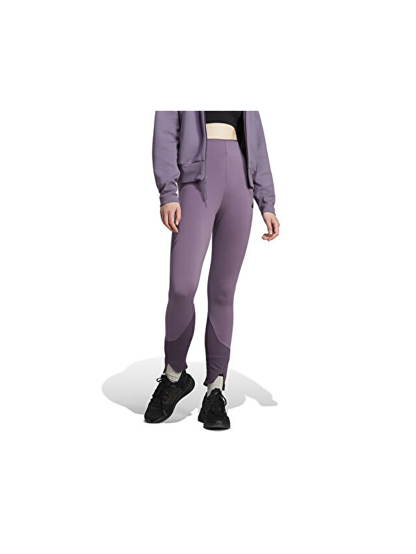Adidas W Z.N.E. Leg Kadın Günlük Tayt IM4943 Mor