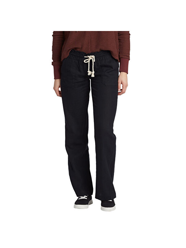 Roxy Oceanside Pant Kadın Siyah Pantolon