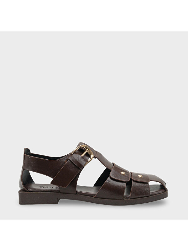 Capone Outfitters Claude Gladyatör Kadın Sandalet