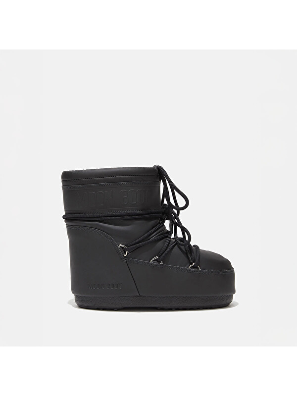 Moon Boot Erkek Kar Botu 80D1409380-N001 Icon Low Rubber Black