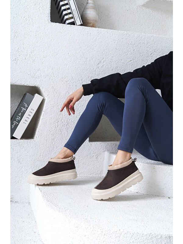 D436 Kadın Soğuk Geçirmez Kışlık Bot - Görsel 3