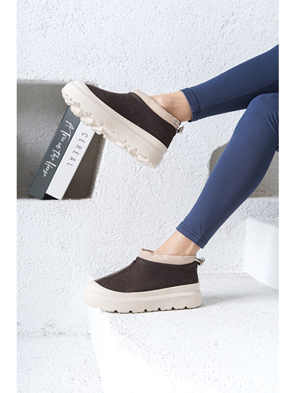 D436 Kadın Soğuk Geçirmez Kışlık Bot - Görsel 5