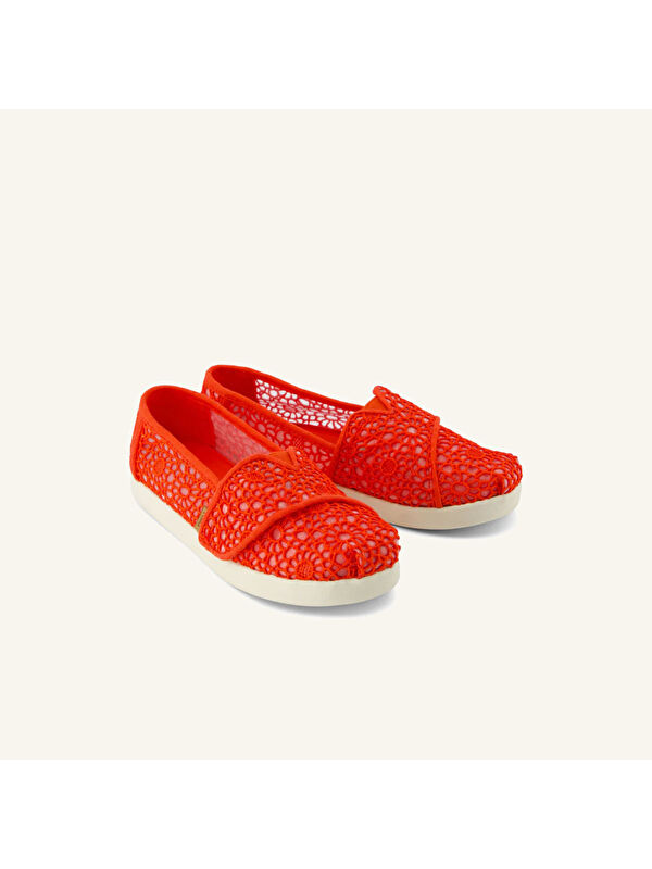 Toms Beyaz Toms Espadril Kız Çocuk Babet