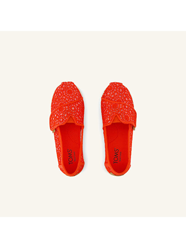 Toms Beyaz Toms Espadril Kız Çocuk Babet