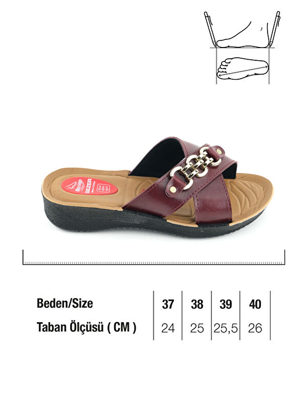 Kadın Yazlık Rahat Masaj Taban Günlük Terlik - Görsel 3