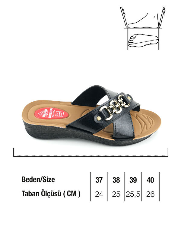 Kadın Yazlık Rahat Masaj Taban Günlük Terlik - Görsel 3