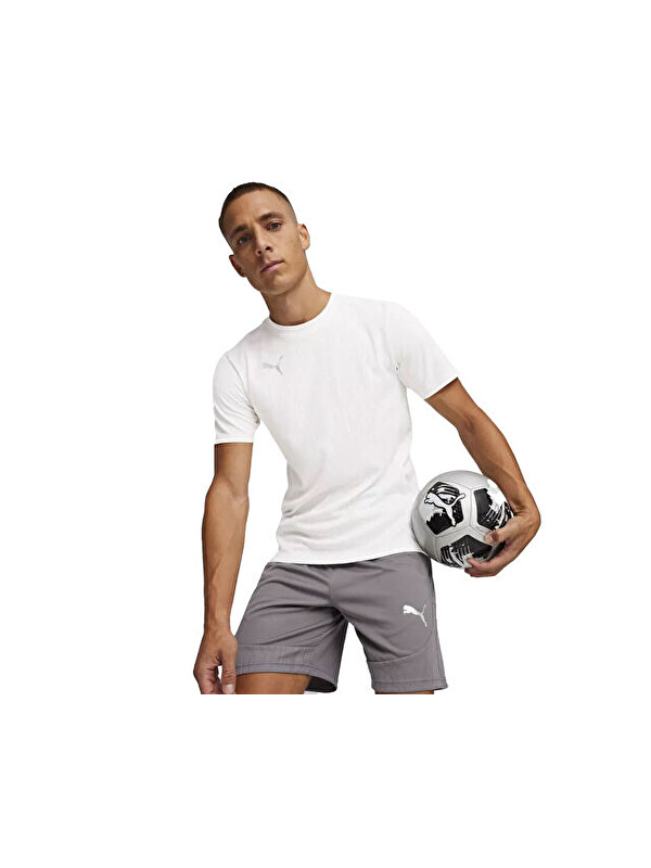 Puma Teamfinal Training Jersey Erkek Futbol Antrenman Tişörtü 65855704 Beyaz