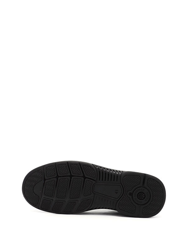 Erkek AÇIK SİYAH Bağcıklı Hakiki Deri Comfort Ayakkabı - Görsel 5