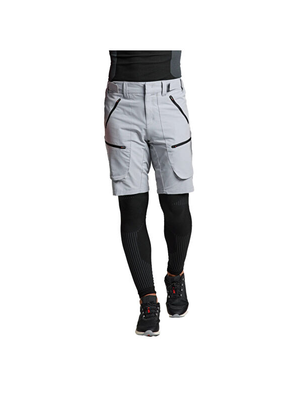 Slam Pro Tech Short Erkek Gri Şort