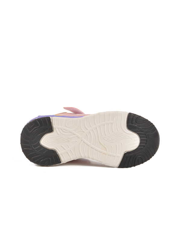 Pudra Cırtlı Fileli Çocuk Spor Ayakkabı Ukon F - Görsel 6