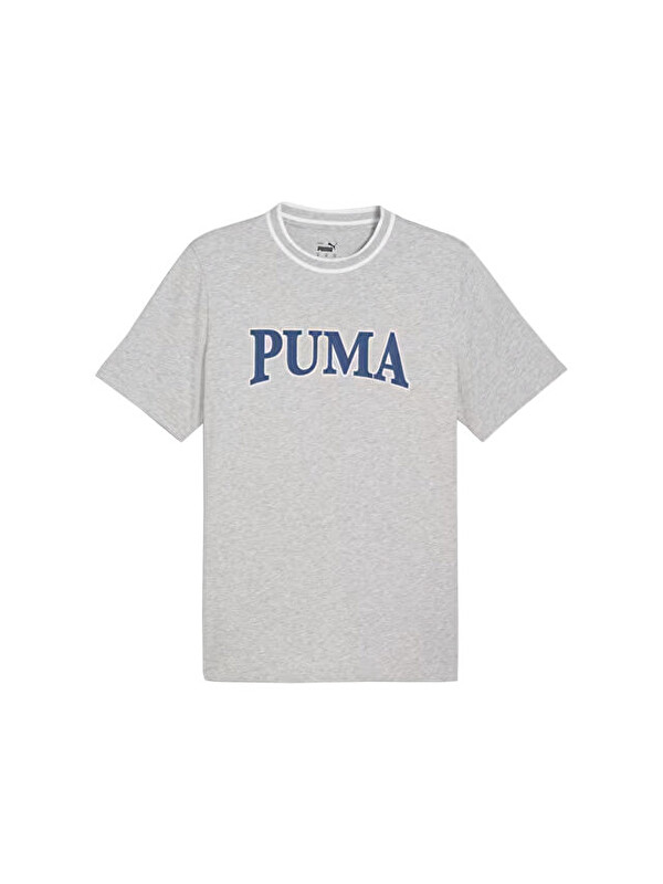 Puma Puma Squad Graphic Tee Erkek Günlük Tişört 67896704 Gri