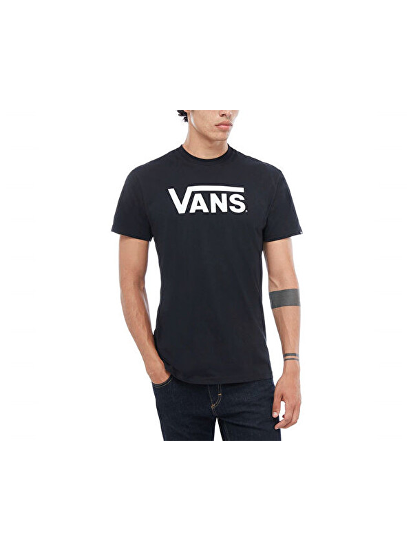 Vans Classic Erkek Günlük Tişört VN000GGGY281 Siyah