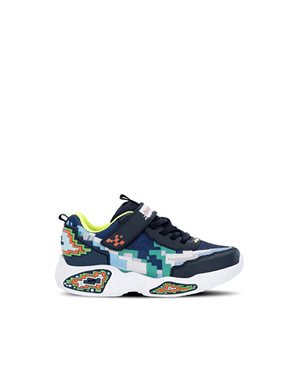 SLAZENGER NINJA Erkek Çocuk Navy / Green Günlük Spor Ayakkabısı