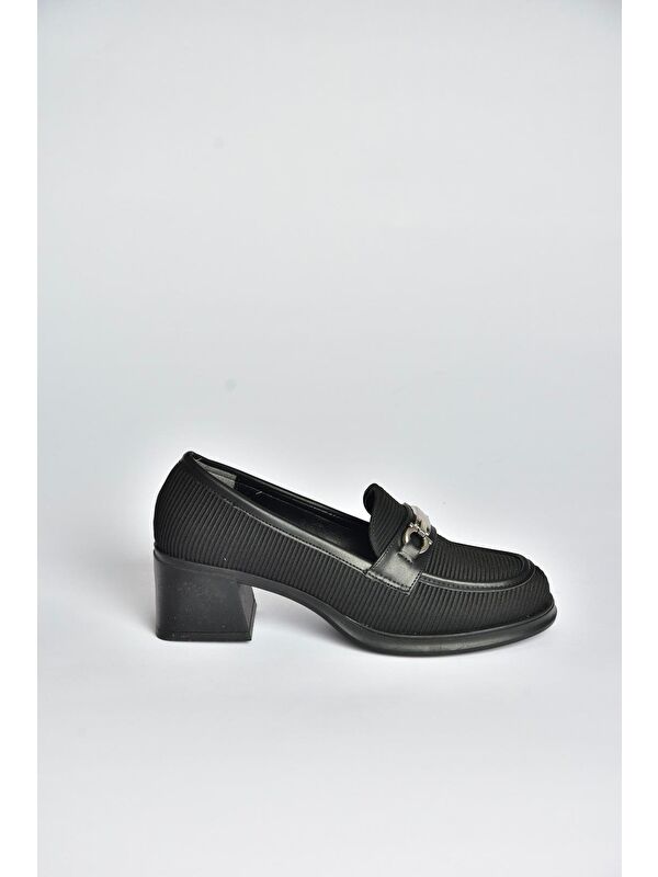 Siyah Kadın Topuklu Ayakkabı V820146304 - Görsel 8