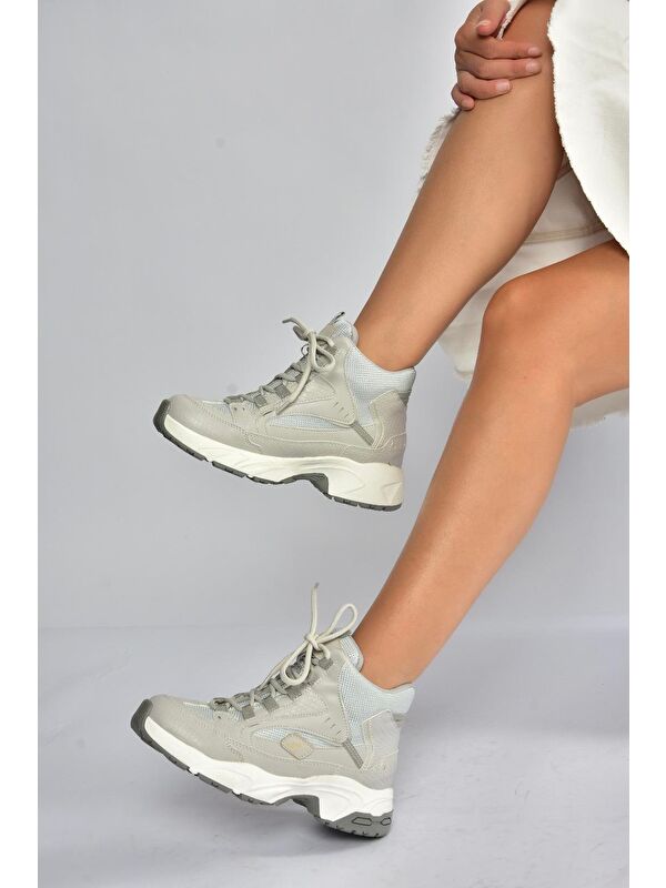 Fox Shoes Gri Kadın Spor V312415009