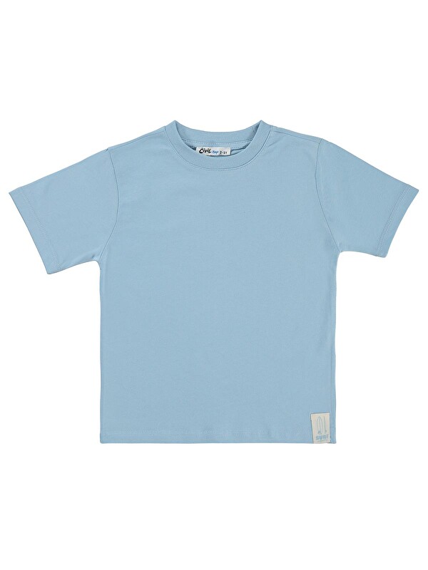 Civil Boys Basic Surf Etiketli 2-5 Yaş Tişört - Mavi