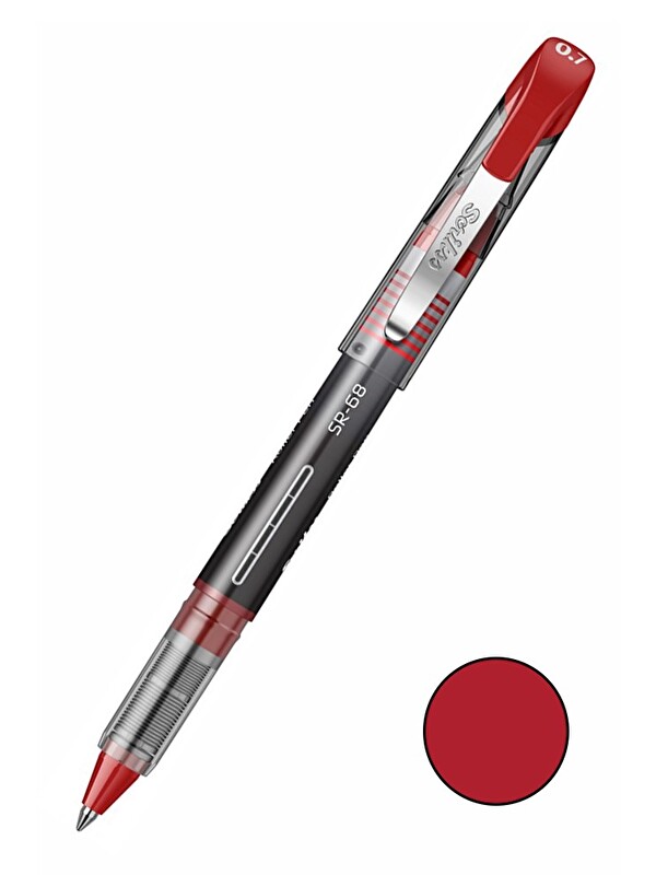 Scrikss Pilot Kalem SR-68 Roller Pen 1 Adet Pilot Kalem 0.7 mm Roller Uçlu Pilot Kalem İnce Uçlu Lik