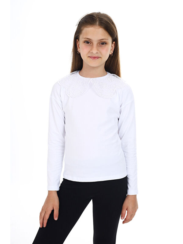 Toontoykids Kız Çocuk Okul Tişört