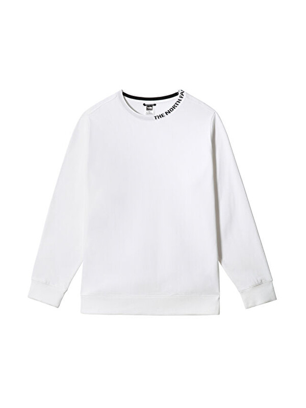 The North Face M Zumu Crew Fleece Erkek Outdoor Sweatshirts NF0A5ILHFN41 Beyaz