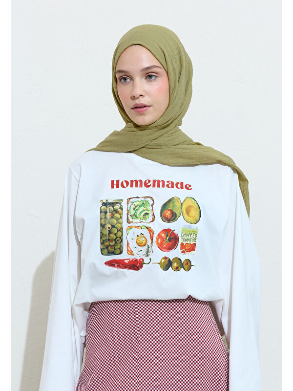 Fresh Scarfs Edamame Pamuklu Keten Şal