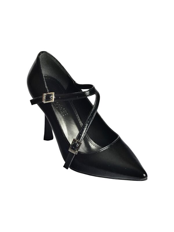 Siyah Kadın Topuklu Ayakkabı V820467260 - Görsel 8