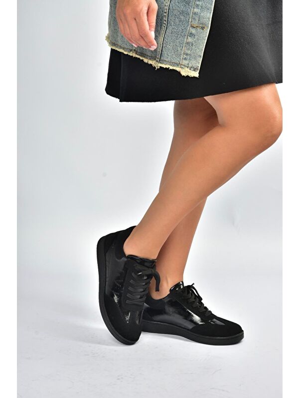 Siyah Kadın Spor V820104802 - Görsel 2