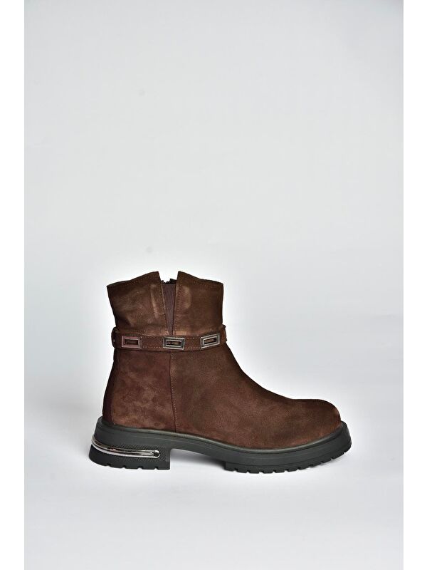 Kahverengi Kadın Bot V555575602 - Görsel 7